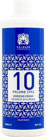 Valquer 3% Creamy Oxidizer Οξειδωτικό Γαλάκτωμα 10Vol 1000ml