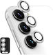 Camera Protection Tempered Glass Silver for the SAMSUNG GALAXY A55 5G
