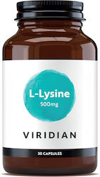 Viridian L-Lysine 500mg 30 Capsules
