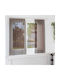 vidaXL vidaXL Vorhänge Fenster mit Obere Registerkarte Braune 140x175cm