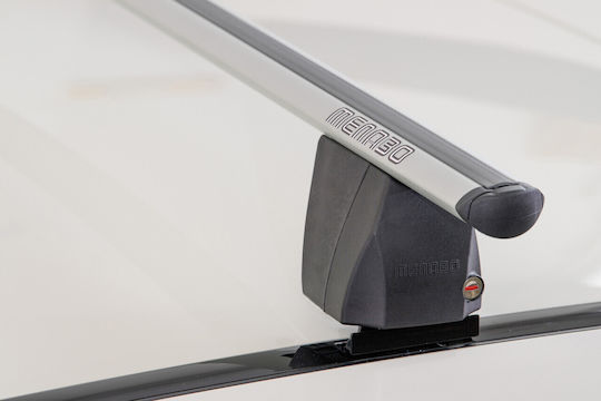 Bare Crossbars Menabo Delta Silver Bmw Series 4 F36 Gran Coupe 4 Doors Model 2013+
