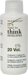 MAXXelle Think Developer 6% With Organic Argan Оксидант за коса във форма на масло 20Обем 150мл