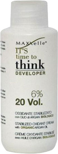 MAXXelle Think Developer 6% With Organic Argan Οξυζενέ Μαλλιών σε Λάδι 20Vol 150ml