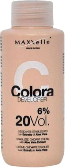 MAXXelle Colora Developer 6% With Aloe Vera Οξειδωτικό Γαλάκτωμα 20Vol 100ml