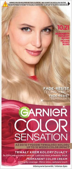 Garnier Color Sensation Боя За Коса 10.21 Копринен Перлен Блондин