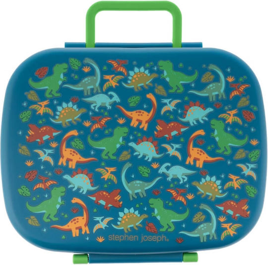 Stephen Joseph Food container Plastic Kids' Food Container Dinosaurs Blue
