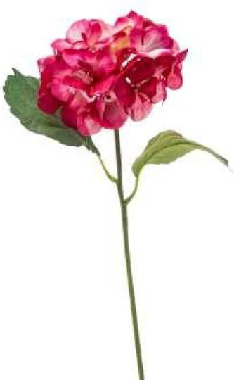 Hortensie Stoff 57cm A22092 Fuchsia