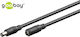 Stromverlängerung DC 5,5x2,5 mm Goobay 10m