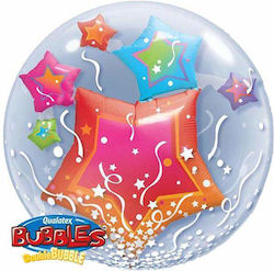 22" Μπαλόνι Bubble Αστέρια Celebration 22" Μπαλόνι Bubble Αστέρια Celebration