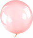 24" Bubble Μπαλόνι Ροζ