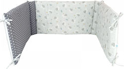 Baby Star Crib Bumpers Classic Inside Greene