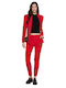 Hagonia1 Γυναικείο Υφασμάτινο Παντελόνι Medium Red