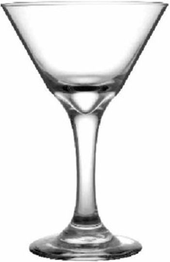 HS Aqua Σετ Ποτήρια Κοκτέιλ/Ποτού από Γυαλί 225ml 2τμχ