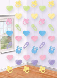 Decorative Baby Shower Curtain