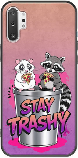 Stay Trashy Samsung Galaxy Note 10 Plus Black TPU Black Silicone