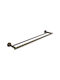 Verdi Double Wall-Mounted Bathroom Rail Green