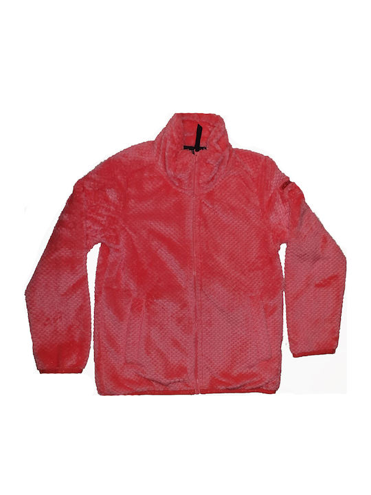 Icepeak Kinderstrickjacke Burgundisch