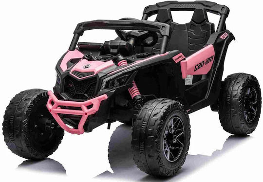 Maverick UTV Buggy Two Seater with Remote Control Licensed 12 Volt Pink for 1.5+ Years