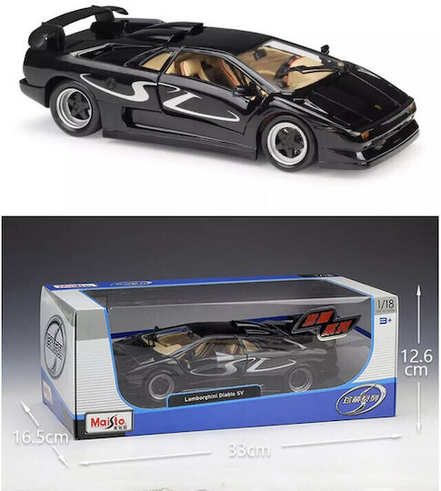 Maisto Αυτοκινητάκι Lamborghini Diablo SV 1:18 για 3+ Ετών