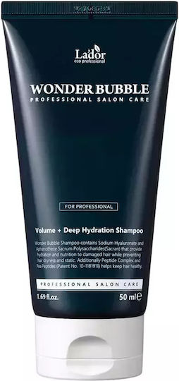 Lador Woder Bubble Σαμπουάν Ενυδάτωσης & Λείανσης για Φριζαρισμένα Μαλλιά 50ml