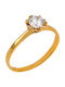 Tasoulis Jewellery Collection Единичен камък от Злато 14K