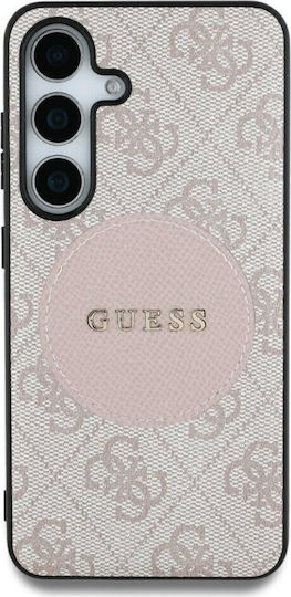 Guess Classic Umschlag Rückseite Synthetisches Leder Rosa (Galaxy S25 Ultra,Samsung S25 Ultra)