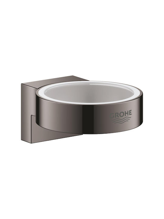 Grohe Selection Επιτοίχια Σαπουνοθήκη Μαύρη