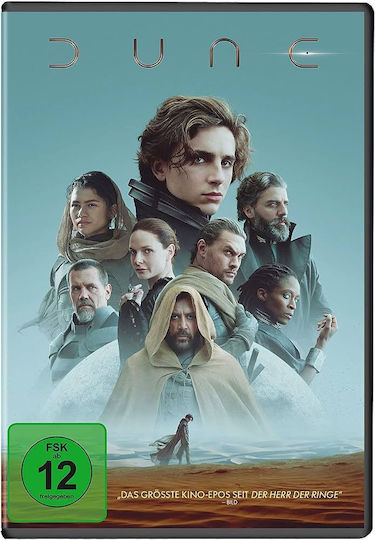 Ντιουν 2021 Dune Εξωφυλλο Στα Γερμανικά Dvd