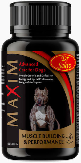 Real Pet Maxim Proteins Πολυβιταμίνες Σκύλου σε Δισκία 100 tabs για Ενέργεια & Τόνωση