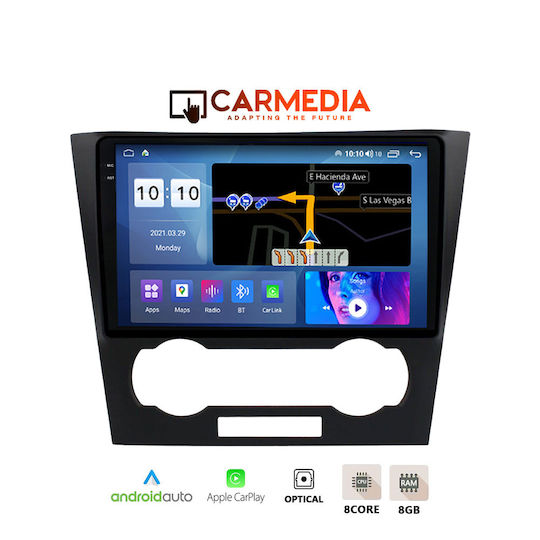 Carmedia Ηχοσύστημα Αυτοκινήτου για Chevrolet Epica 2006-2012 (Bluetooth/USB/AUX/WiFi/GPS/Apple-Carplay/Android-Auto) με Οθόνη Αφής 9.5"
