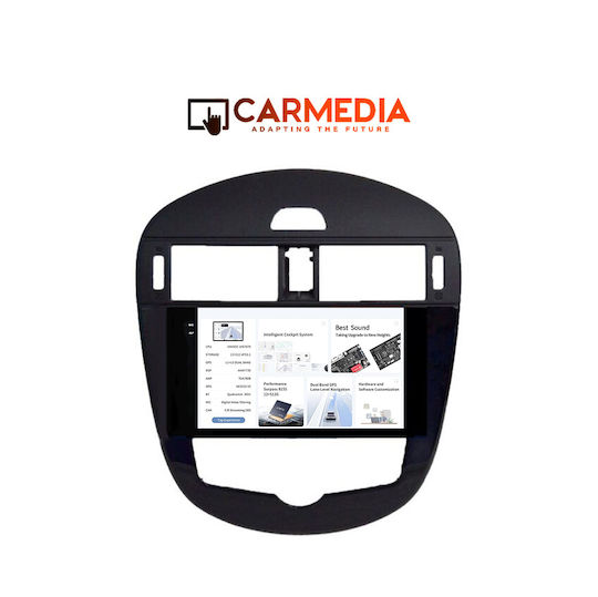 Carmedia Car Audio System for Nissan Pulsar 2014 (Bluetooth/USB/AUX/WiFi/GPS/Apple-Carplay/Android-Auto) with Touch Screen 9.5"
