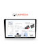 Carmedia Ηχοσύστημα Αυτοκινήτου 2DIN (Bluetooth/USB/AUX/WiFi/GPS/Apple-Carplay/Android-Auto) με Οθόνη Αφής 9.5"