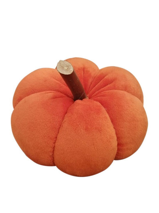 Samtkürbis 16x7,5 Orange Irisierender Stiel