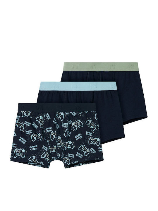 Name It Set pentru copii cu boxeri Blue 3buc