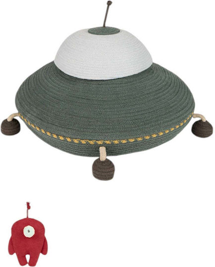 Lorena Canals Kinder Aufbewahrungskorb aus Stoff Gray 62x62x40cm 1Stück