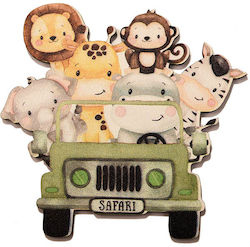 Holzdekorationsständer Druck Tiere Auto 53cm Crp3 10 10602 Kaliso Kls-616003