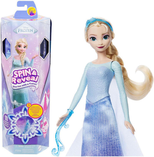 Mattel Disney Frozen Păpușă Fashion Spin&reveal Elsa Valul 2 Jbg59