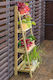 Woodware Blumentopf-Regal Holz 42cmx58cmx58cmcm.