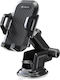 Celebrat Car Mobile Mount with Adjustable Hooks Black