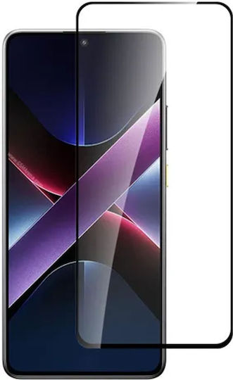 Vivid Закалено стъкло за цялото лице Черен (Poco X7 Pro)
