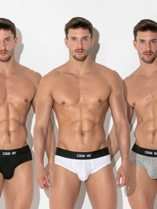 Herren Slips Mehrfarbig 3Packung