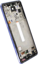 Οθόνη OLED Oled με Πλαίσιο για Galaxy A52s (Μωβ)