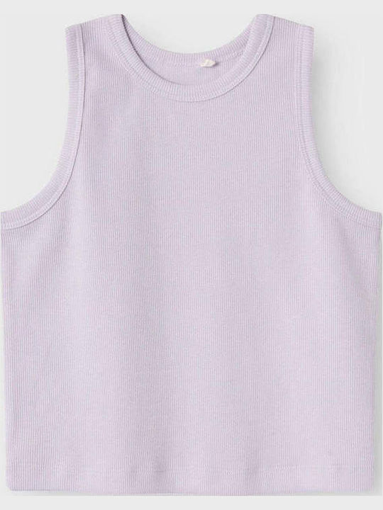 Name It Kids' Crop Top Sleeveless Lilac