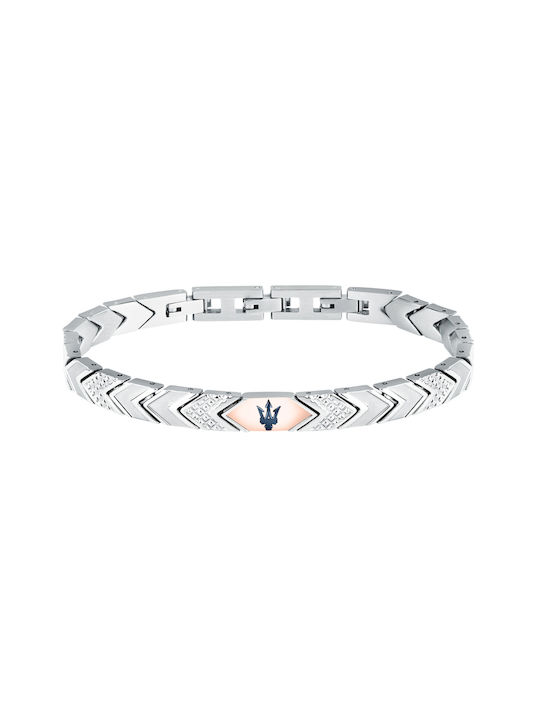 Maserati Men's Bracelet Made of Stainless Steel...