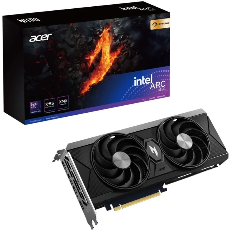 Acer ARC B580 12GB GDDR6 Nitro OC Κάρτα Γραφικών
