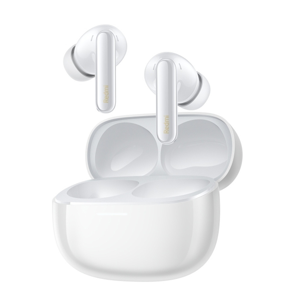 Xiaomi Redmi Buds 6 Pro Bluetooth Handsfree Ακουστικά με Αντοχή στον Ιδρώτα και Θήκη Φόρτισης Glacier White (59561)
