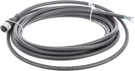 Schneider Electric Female Connector M12 8 Pin 5m Pure Cable Xzcp29p11l5