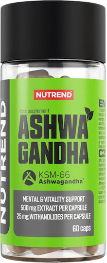 Nutrend Ashwagandha 500mg 60 capace