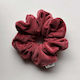 Miss Minimal Βελούδινο Schrunchie Rossa