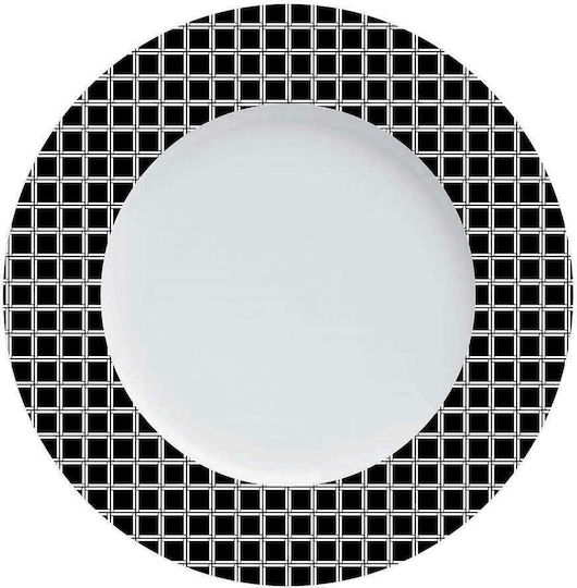 Cryspo Trio Black Porcelain Dinnerware Set 20pcs